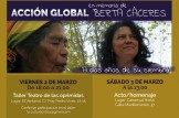 En memoria de Berta Cáceres: Taller Teatro de las oprimidas 