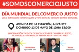 DÍA MUNDIAL DEL COMERCIO JUSTO 2018 EN ALICANTE 