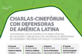 Charlas-Cinefórum con defensoras de América Latina 