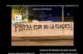 Concentracion en apoyo a las manifestaciones en Chile