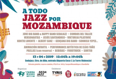 Farmamundi y Sedajazz organizan un festival solidario por Mozambique