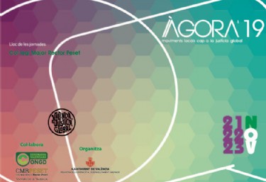 Oberta l´inscripció en les Jornades ÀGORA ONGD 2019, Trobada anual de tots els agents de la cooperació internacional en el àmbit de la ciutat de València
