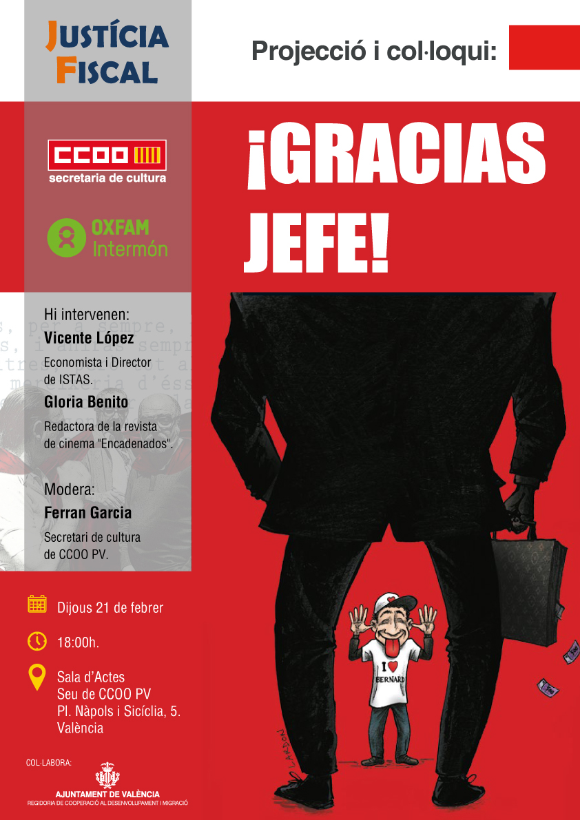 CARTEL PELÍCULA GRACIAS JEFE